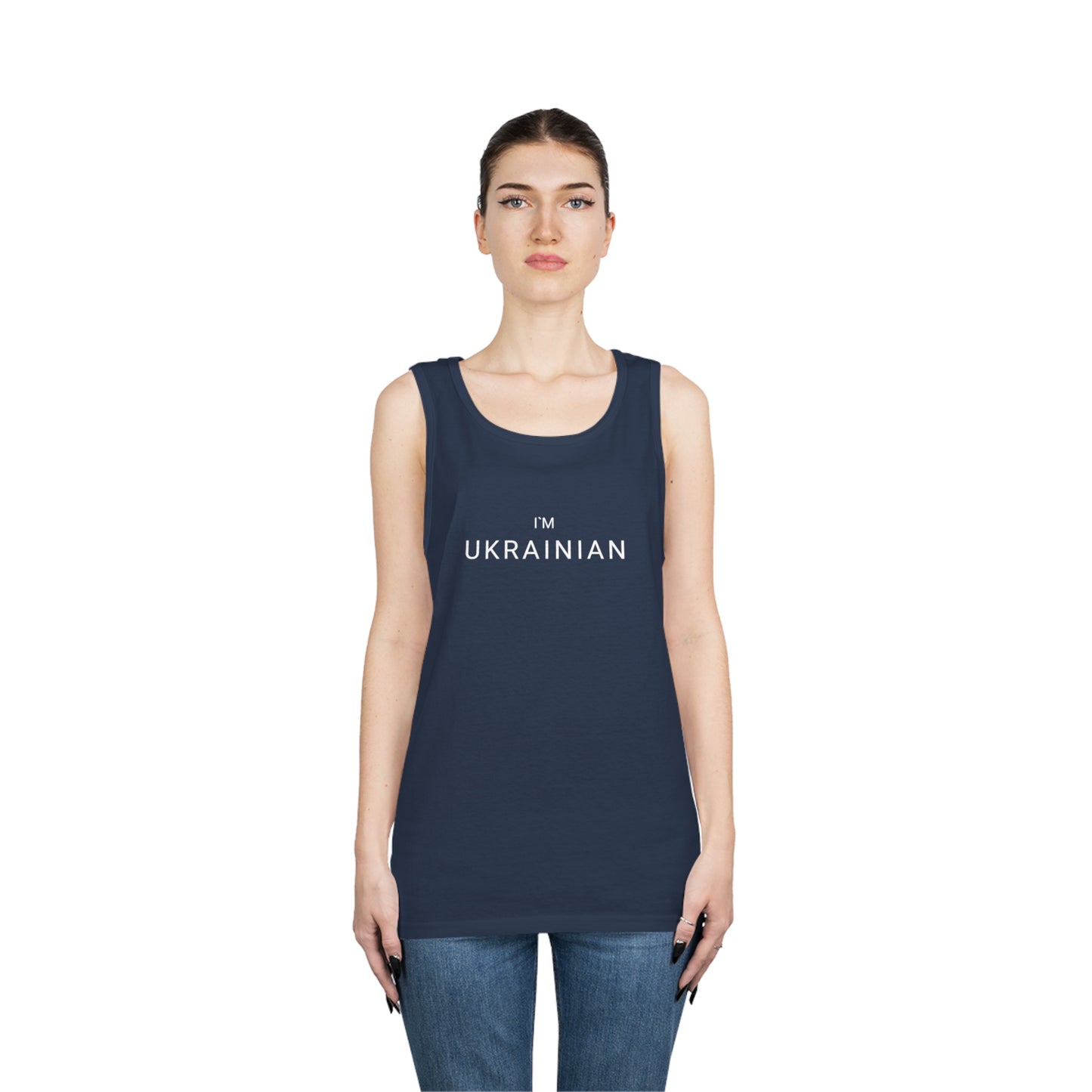 I'm Ukrainian - Unisex Heavy Cotton Tank Top