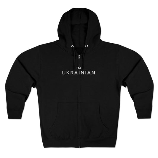 I'm Ukrainian Premium Full Zip Hoodie