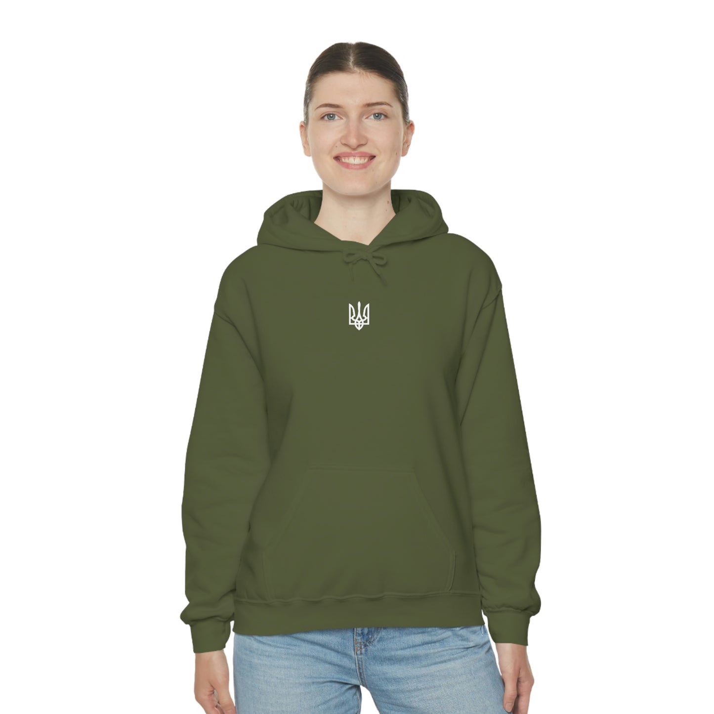 Ukrainian Trident Hooded Sweatshirt