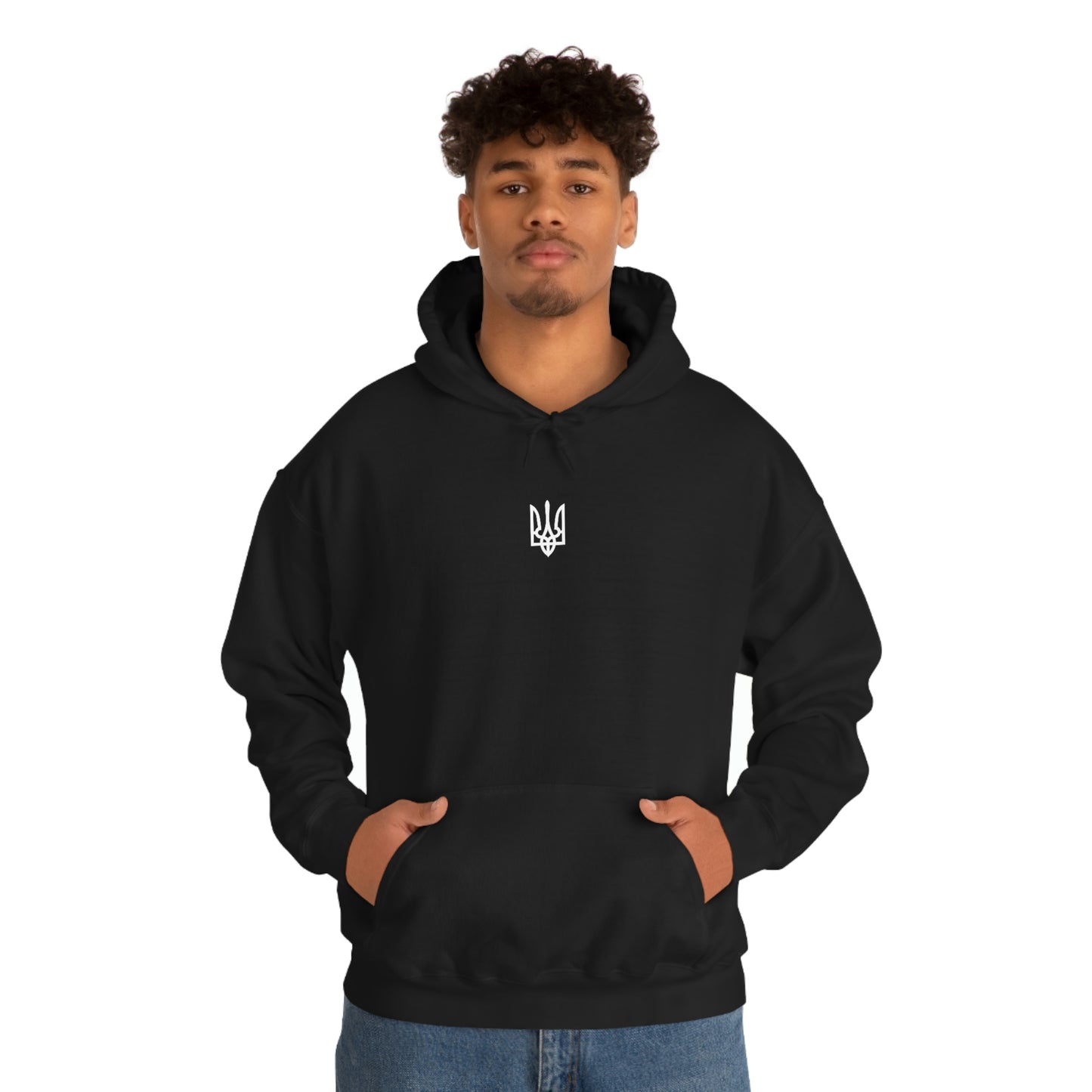 Ukrainian Trident Hooded Sweatshirt