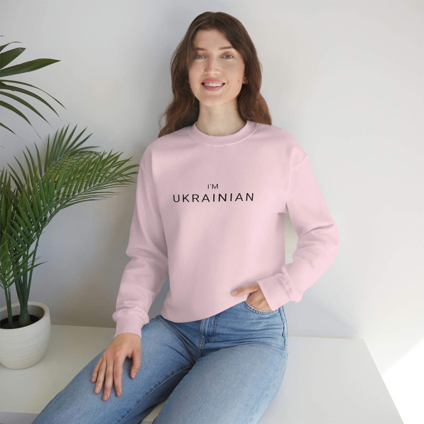 I'm Ukrainian Crewneck Sweatshirt