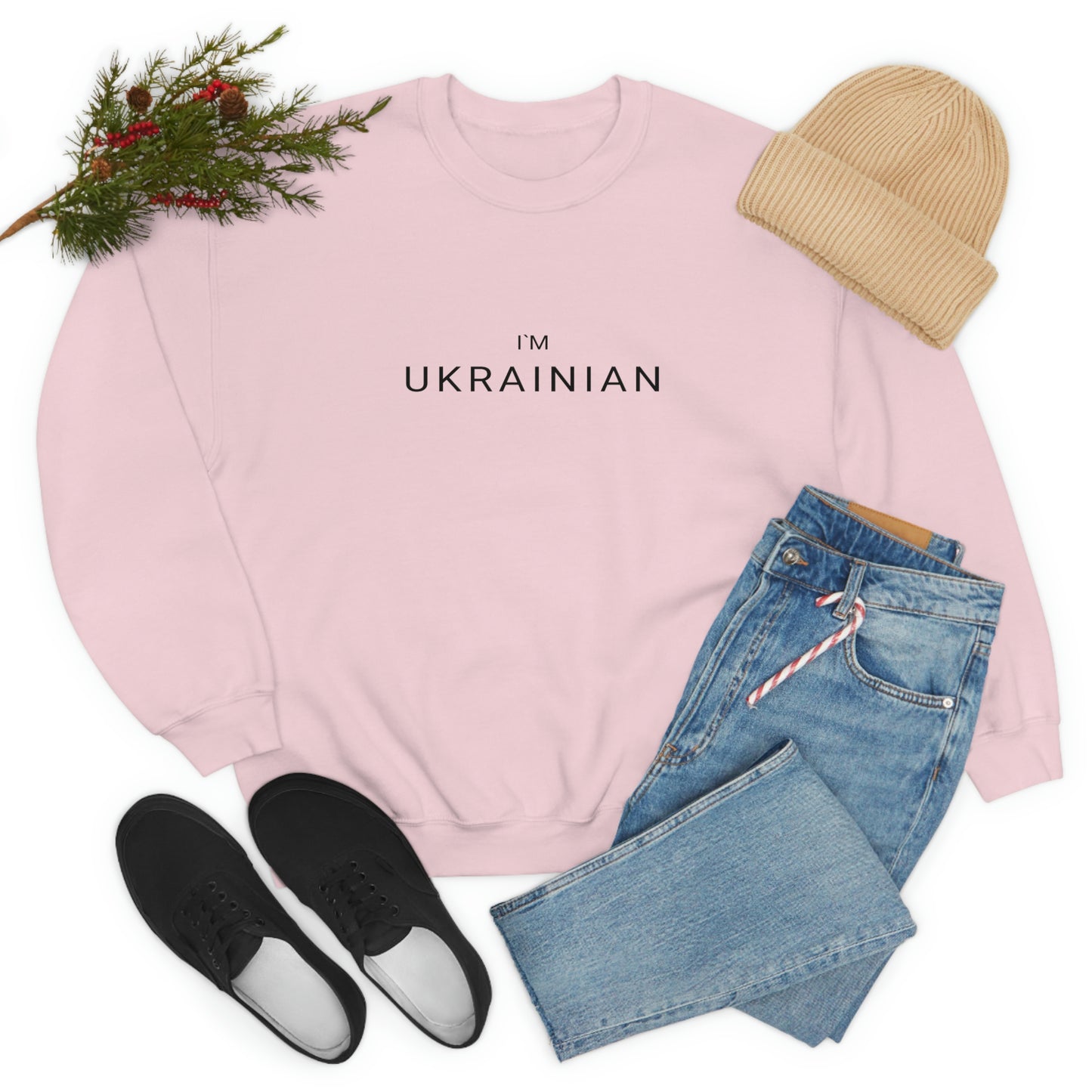 I'm Ukrainian Crewneck Sweatshirt