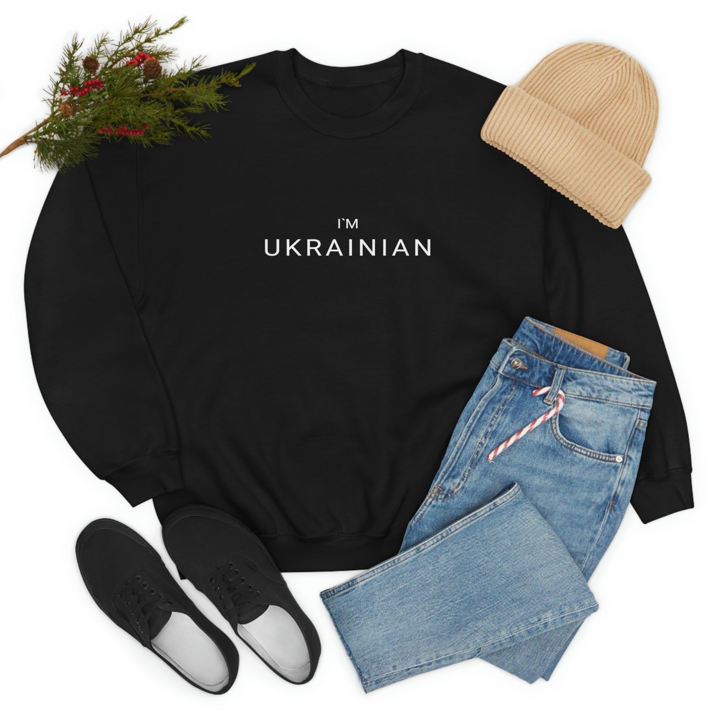 I'm Ukrainian Crewneck Sweatshirt