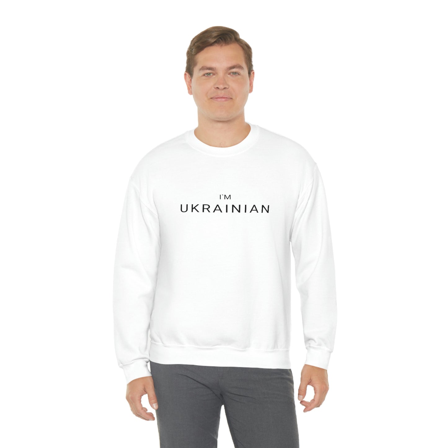 I'm Ukrainian Crewneck Sweatshirt