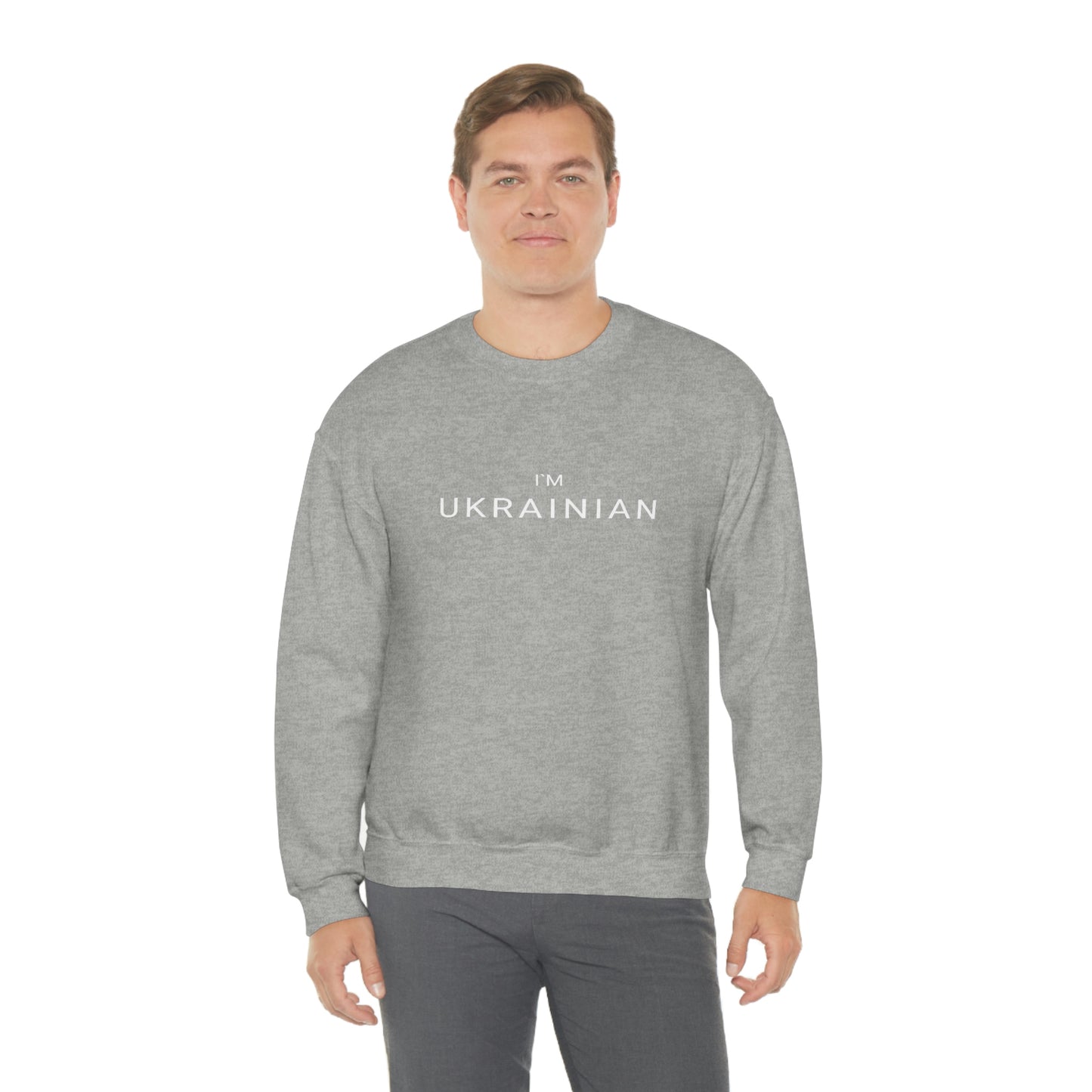 I'm Ukrainian Crewneck Sweatshirt