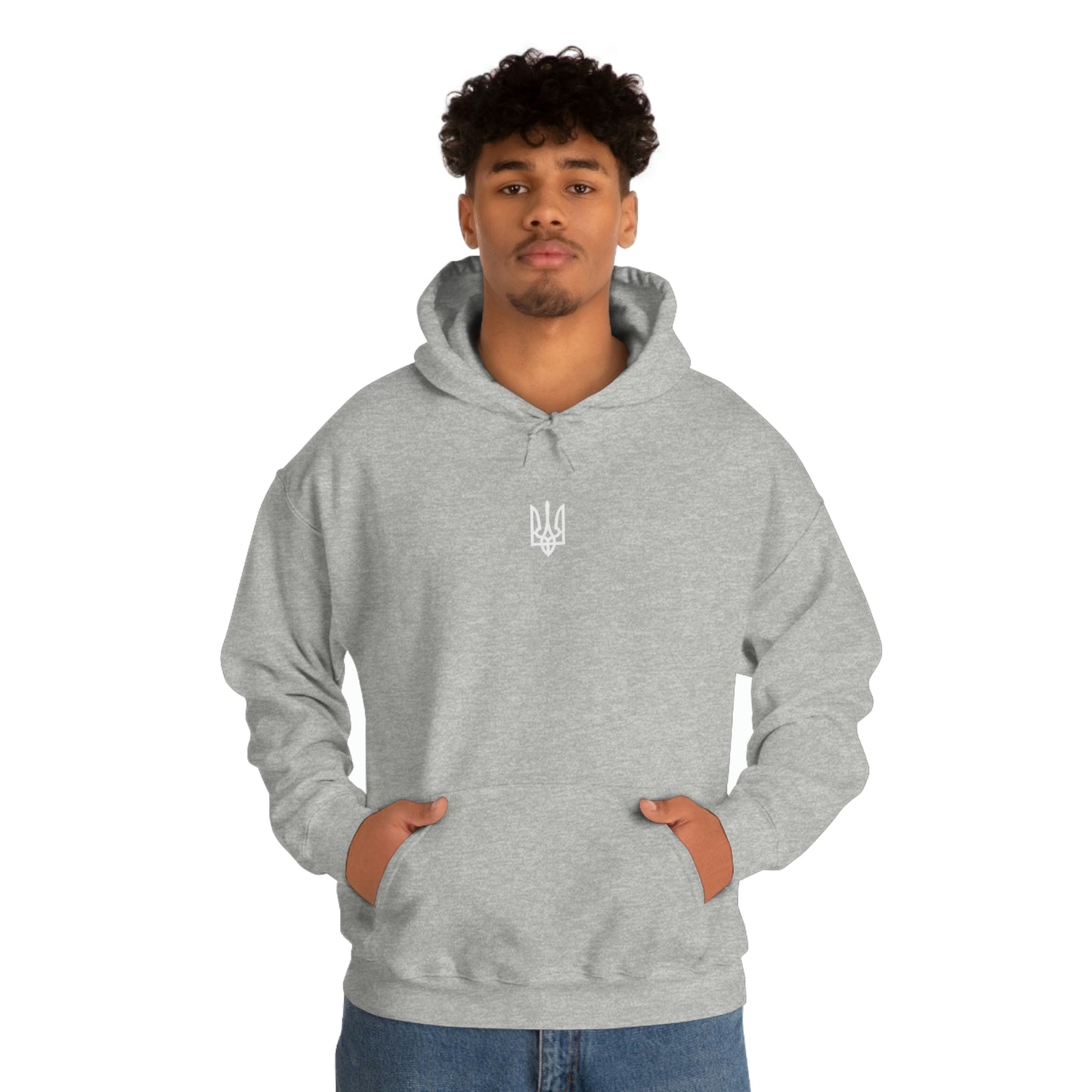 Ukrainian Trident Hooded Sweatshirt