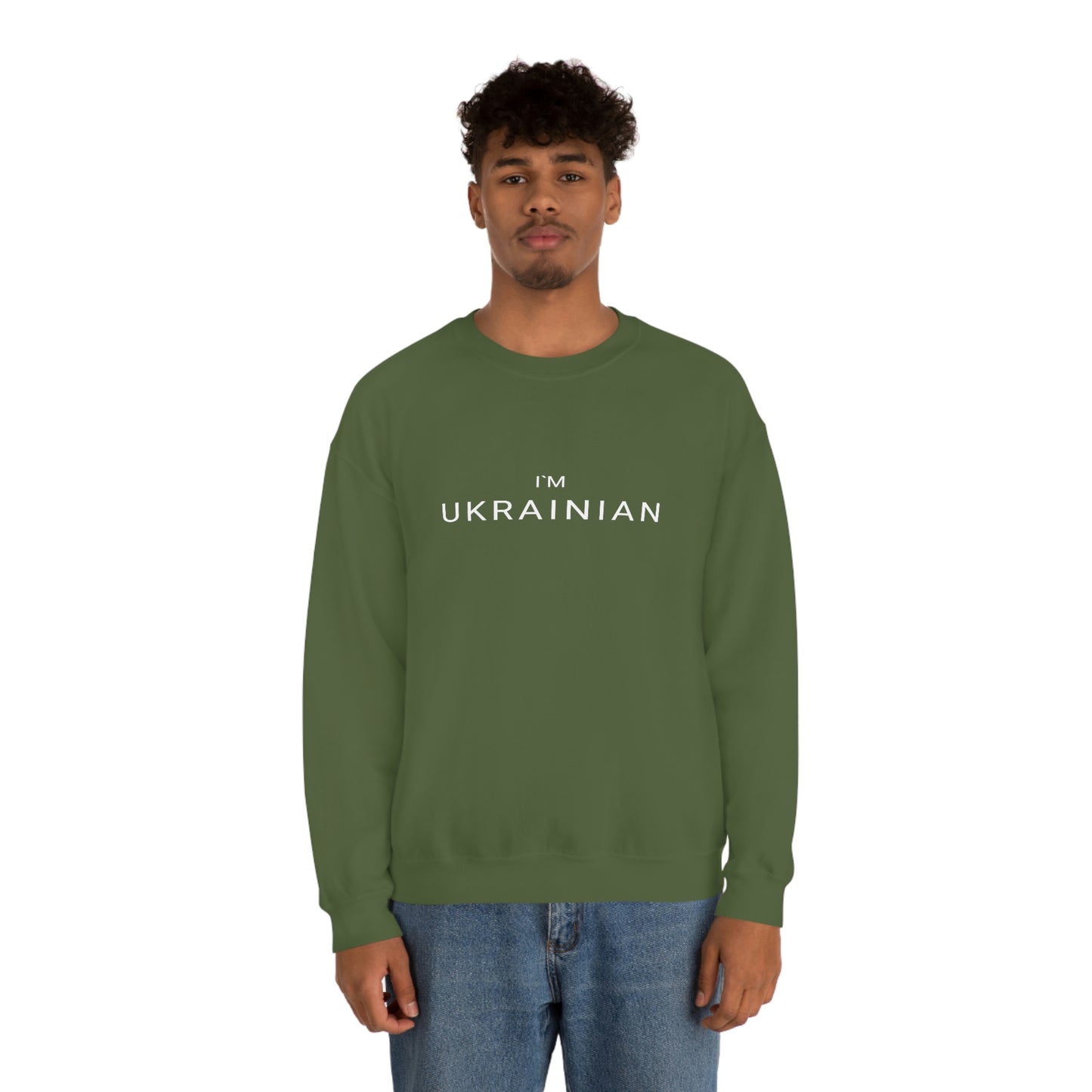 I'm Ukrainian Crewneck Sweatshirt