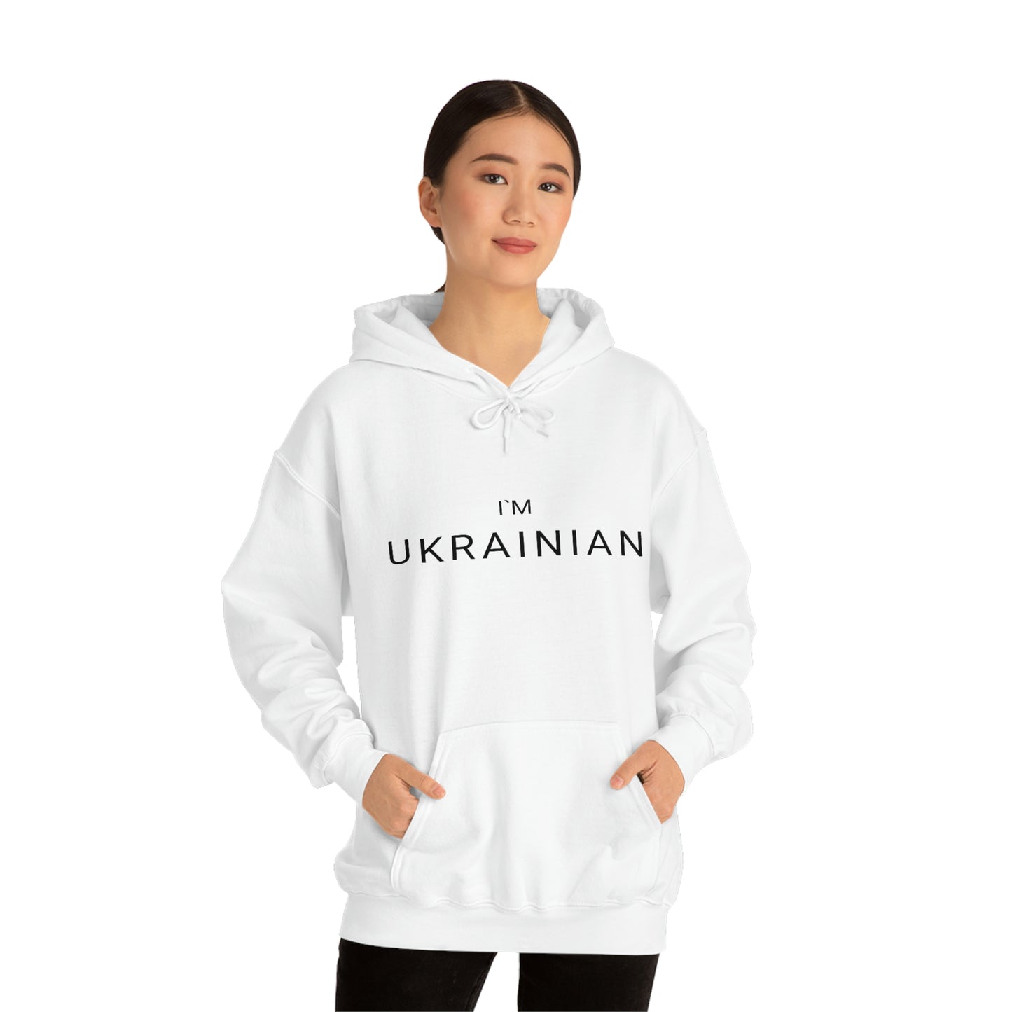 I'm Ukrainian Hooded Sweatshirt