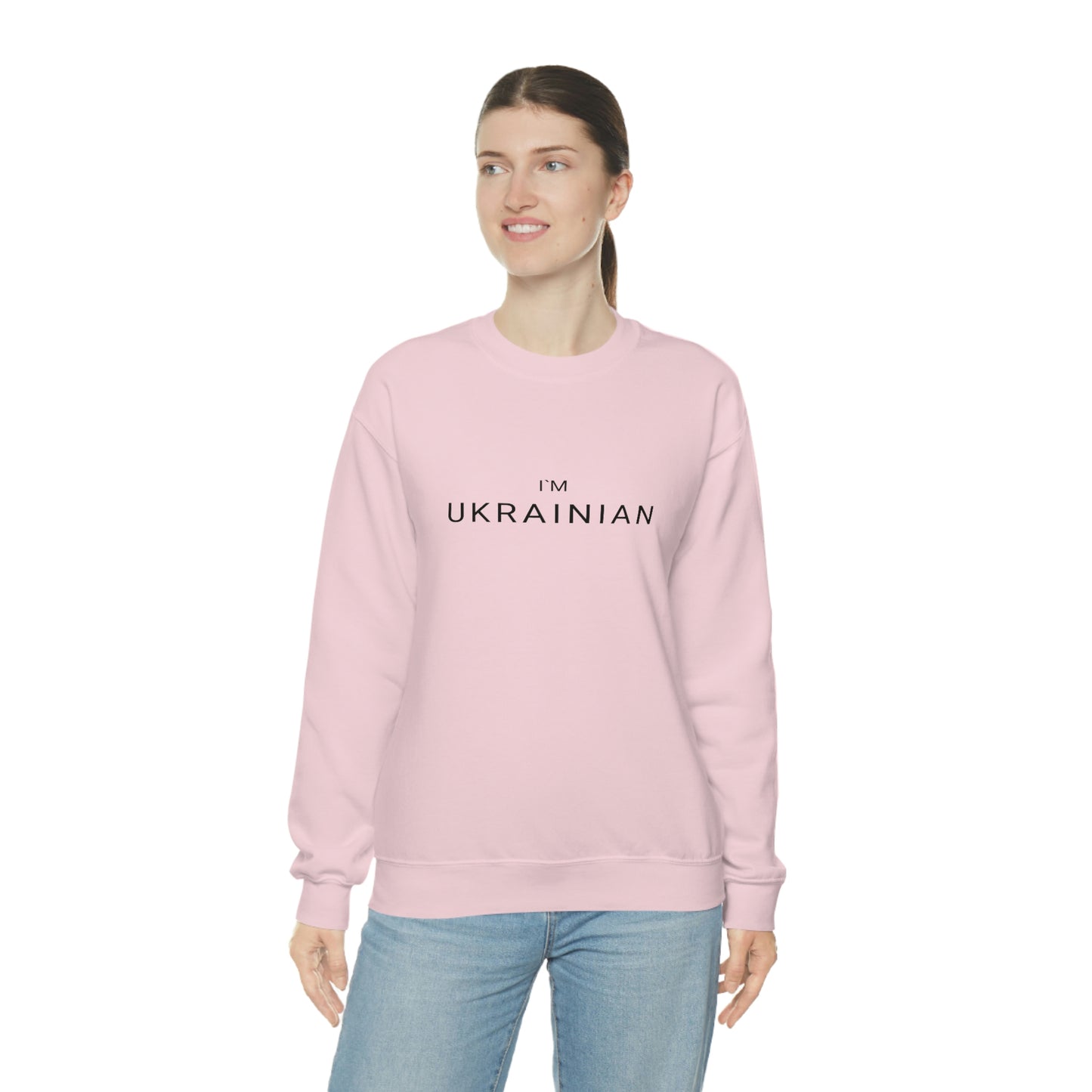 I'm Ukrainian Crewneck Sweatshirt