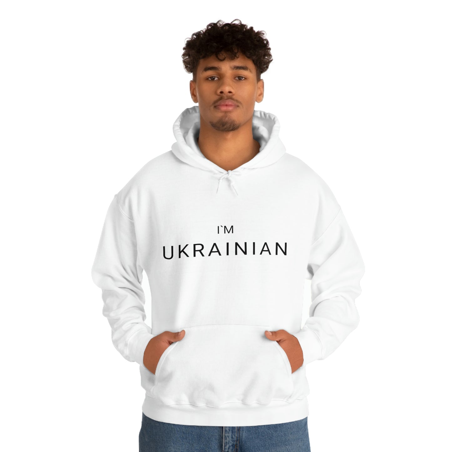 I'm Ukrainian Hooded Sweatshirt