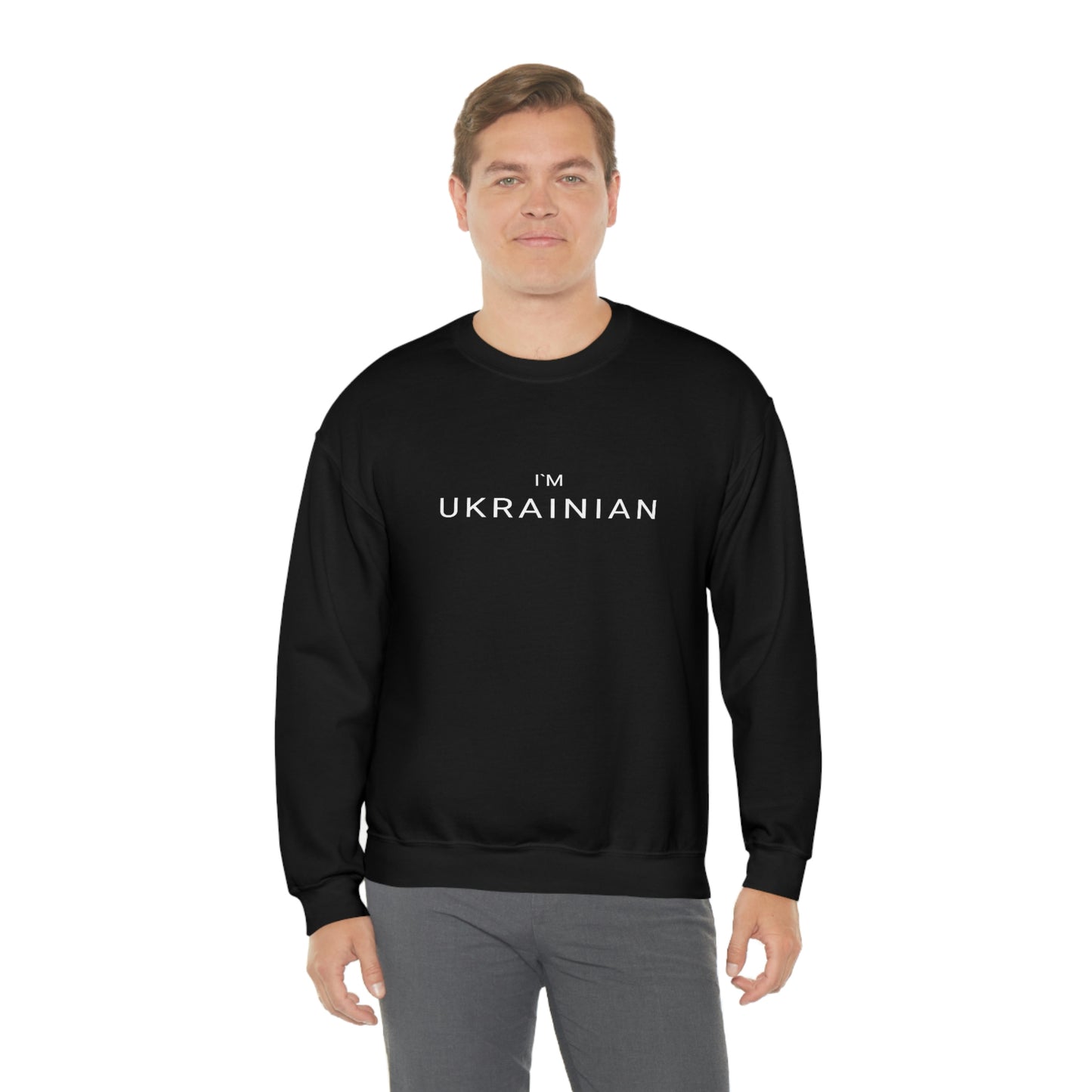 I'm Ukrainian Crewneck Sweatshirt