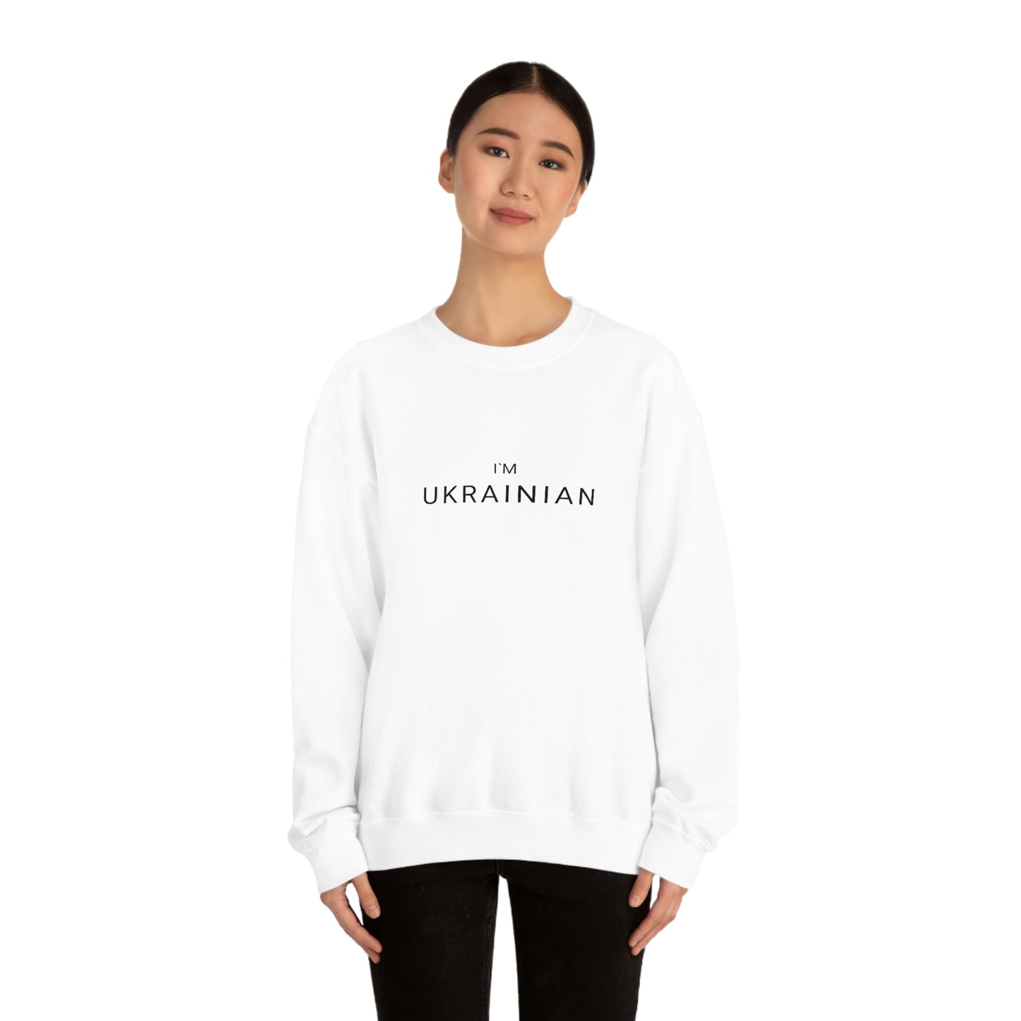 I'm Ukrainian Crewneck Sweatshirt