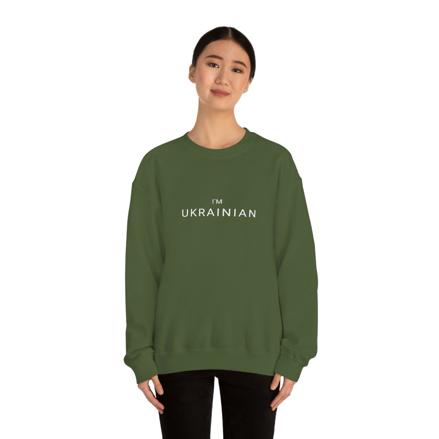 I'm Ukrainian Crewneck Sweatshirt