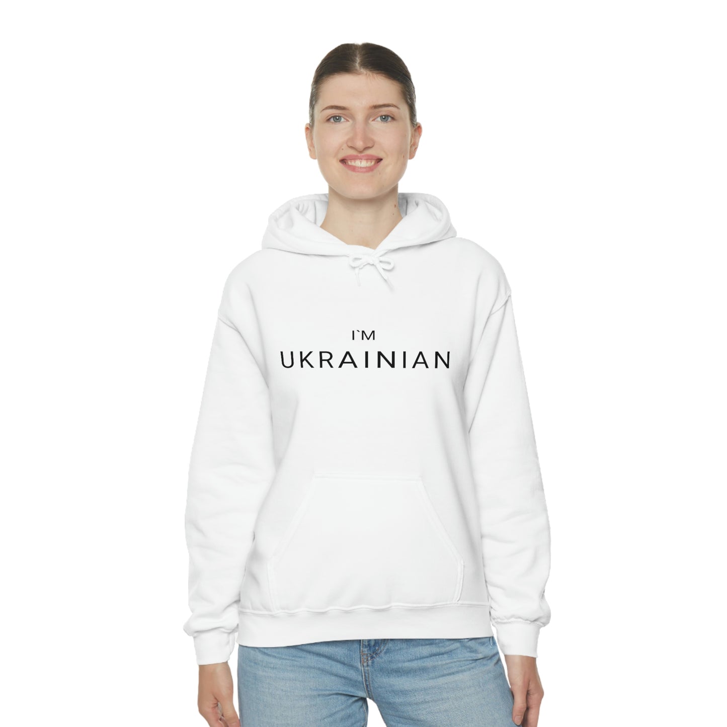 I'm Ukrainian Hooded Sweatshirt