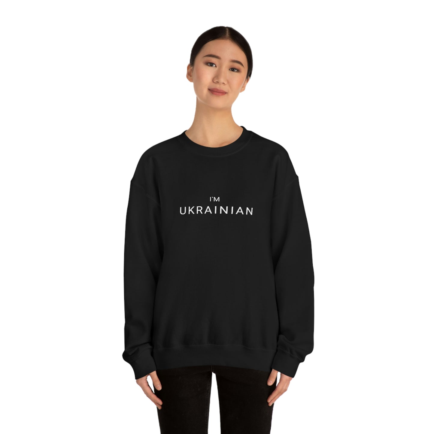 I'm Ukrainian Crewneck Sweatshirt