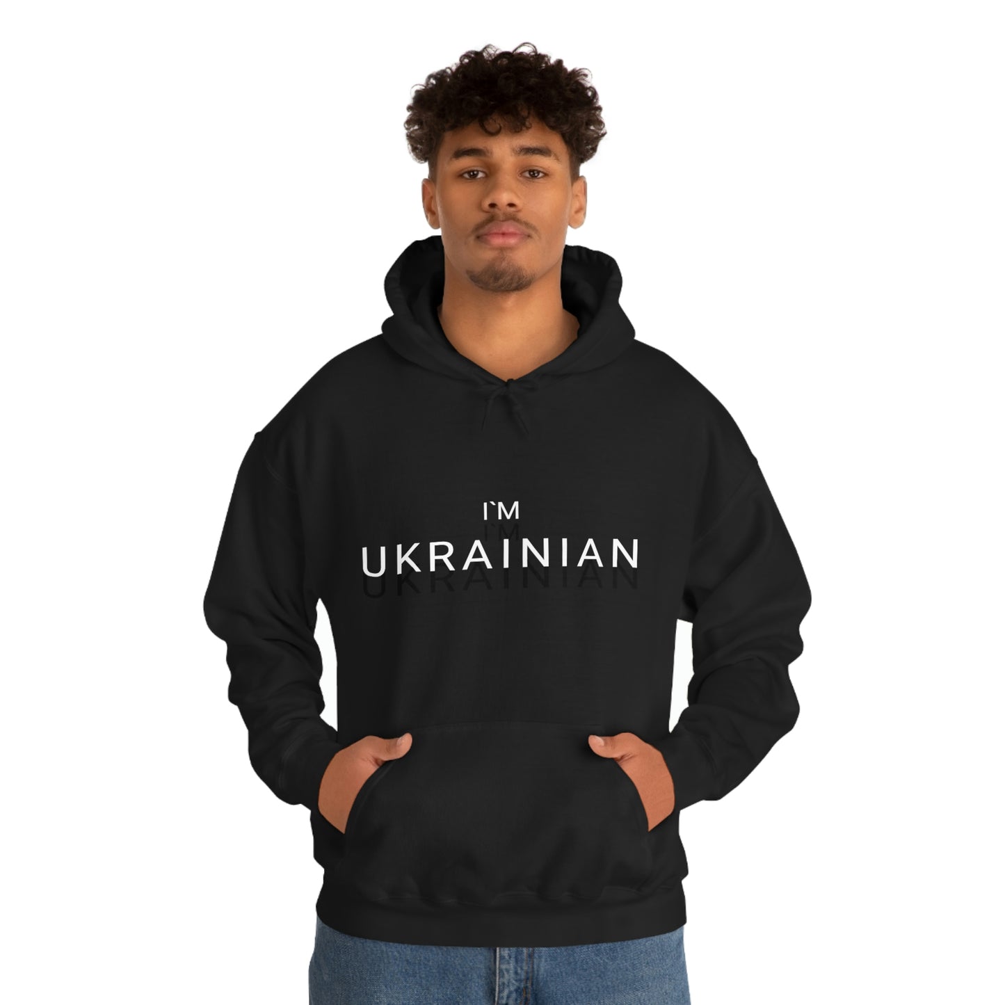 I'm Ukrainian Hooded Sweatshirt