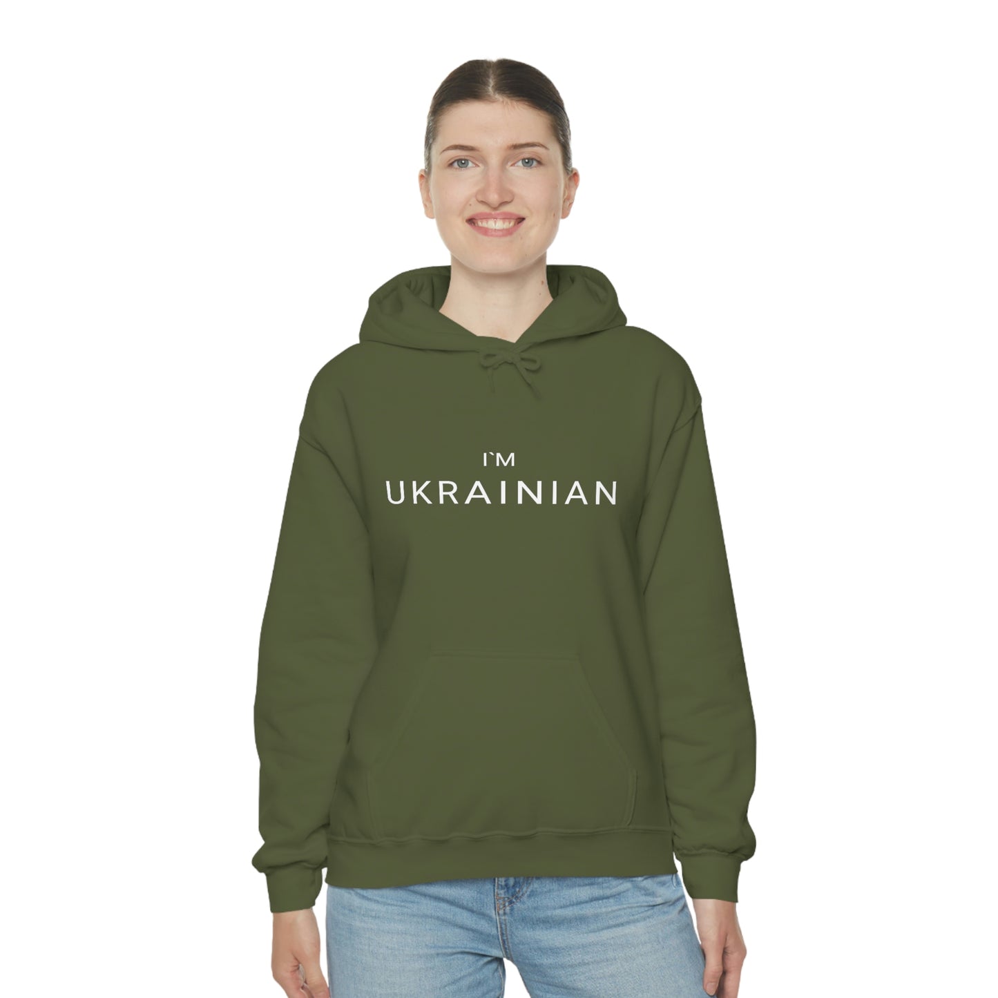 I'm Ukrainian Hooded Sweatshirt