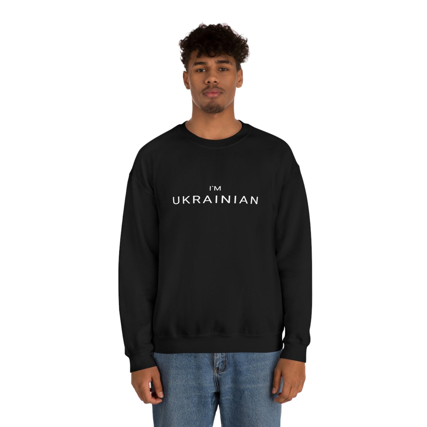 I'm Ukrainian Crewneck Sweatshirt