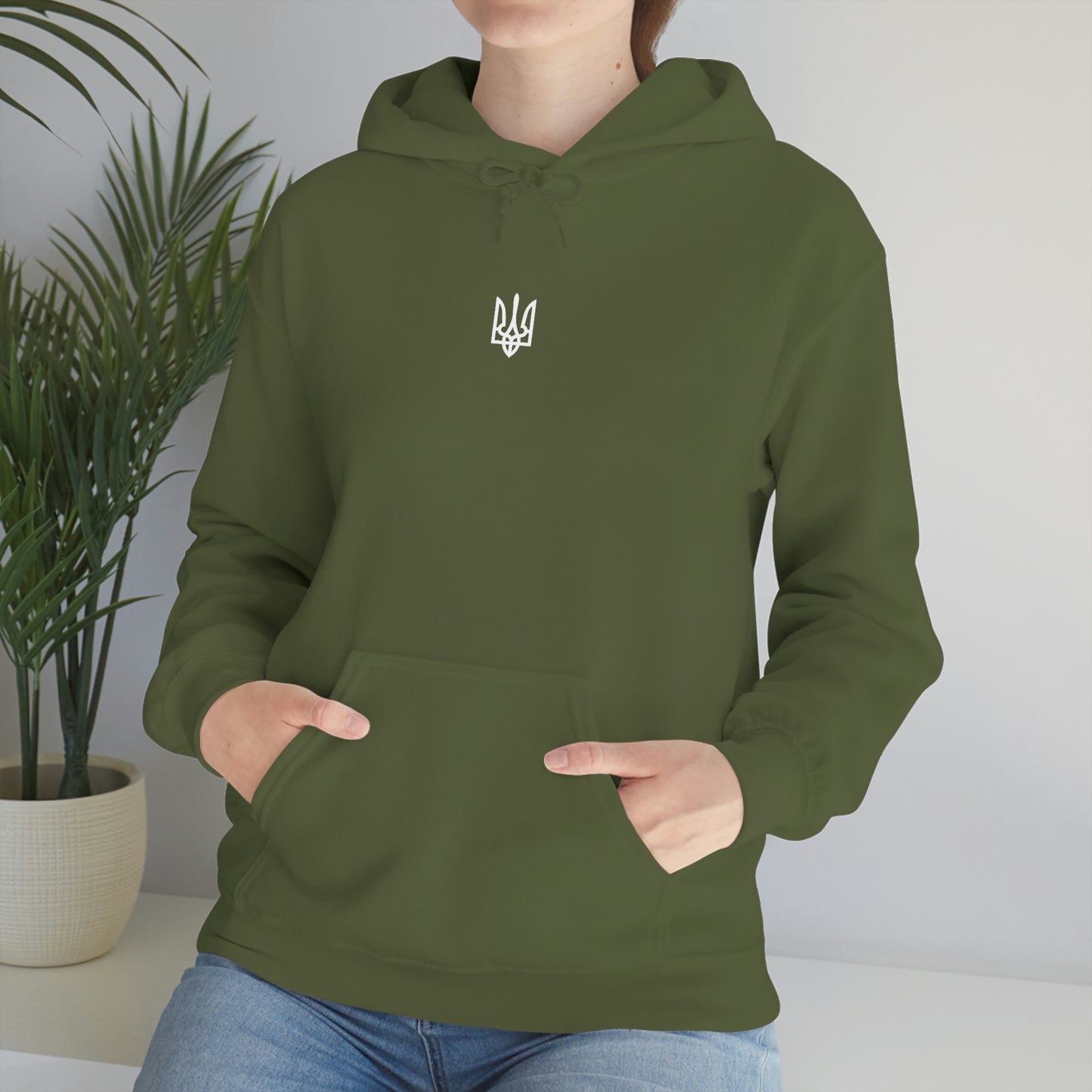 Ukrainian Trident Hooded Sweatshirt