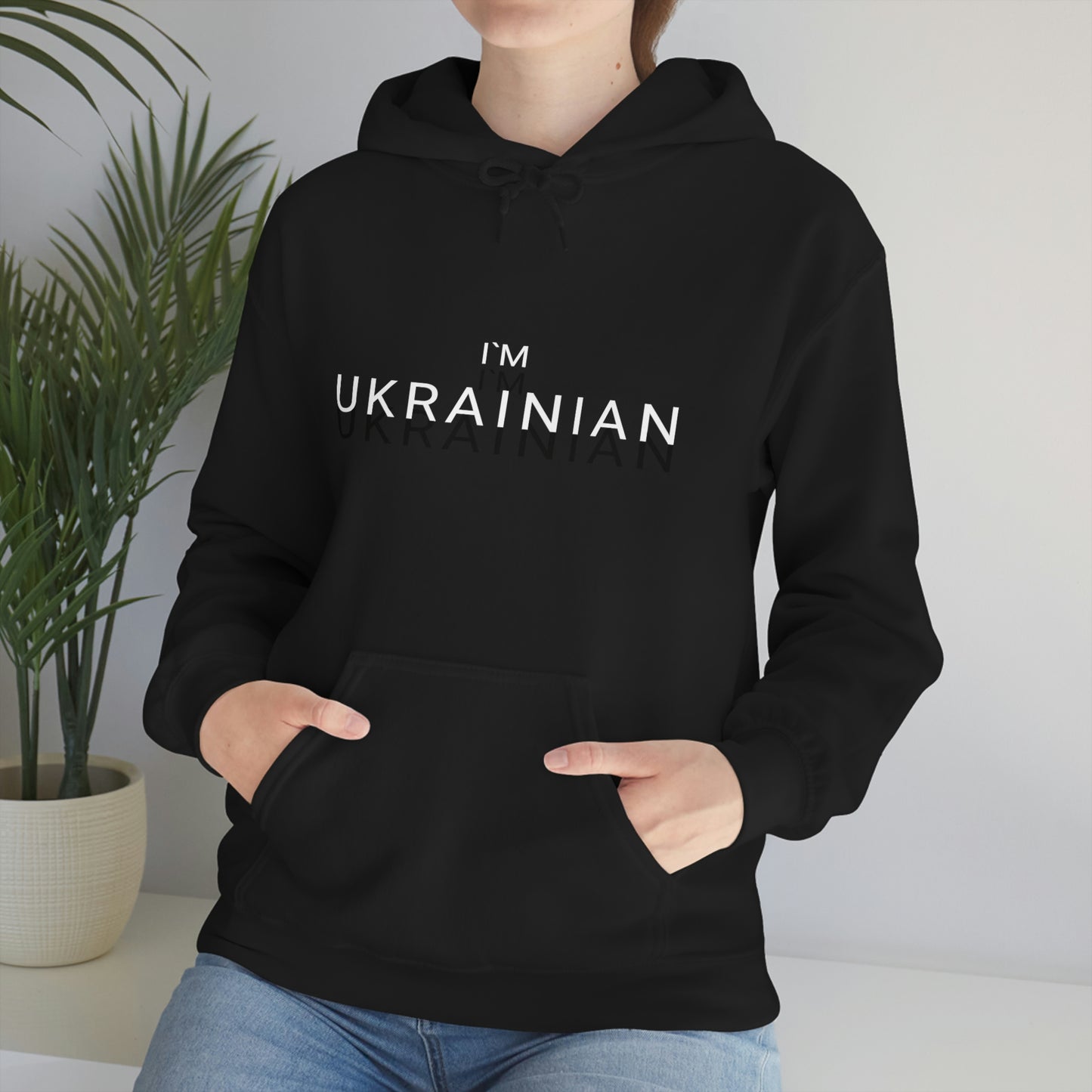 I'm Ukrainian Hooded Sweatshirt