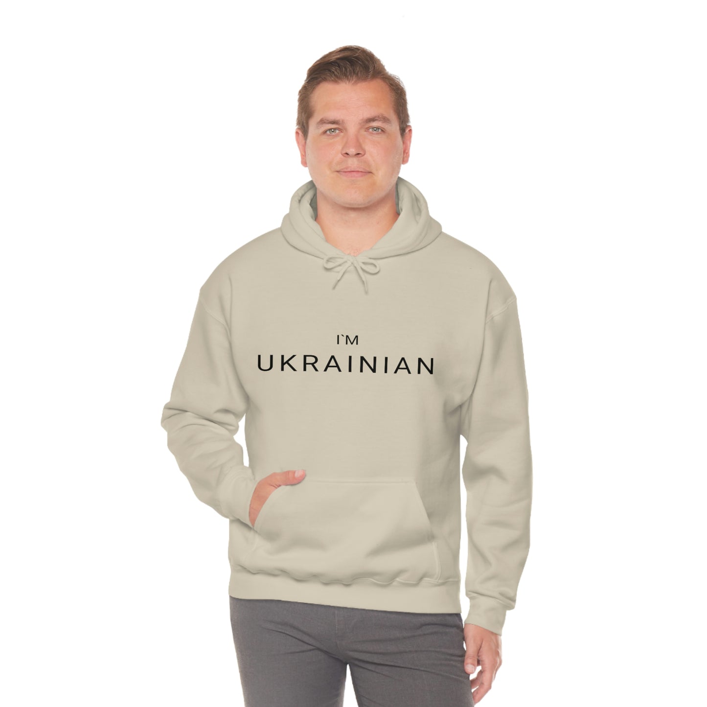 I'm Ukrainian Hooded Sweatshirt