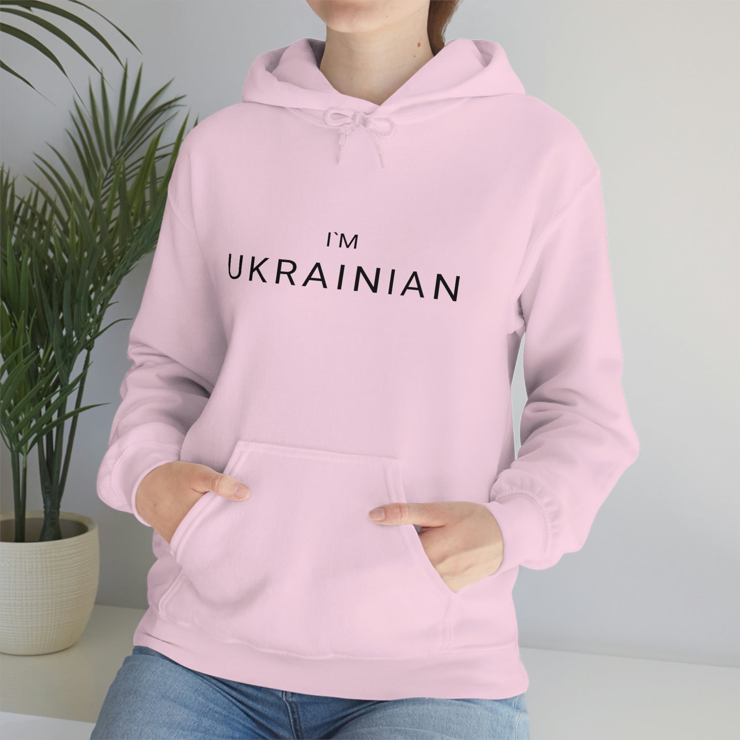 I'm Ukrainian Hooded Sweatshirt