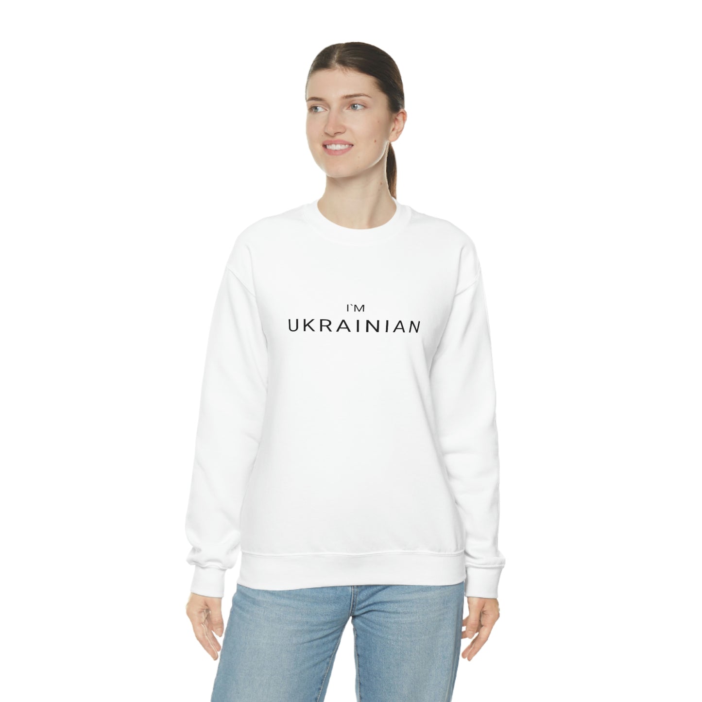 I'm Ukrainian Crewneck Sweatshirt