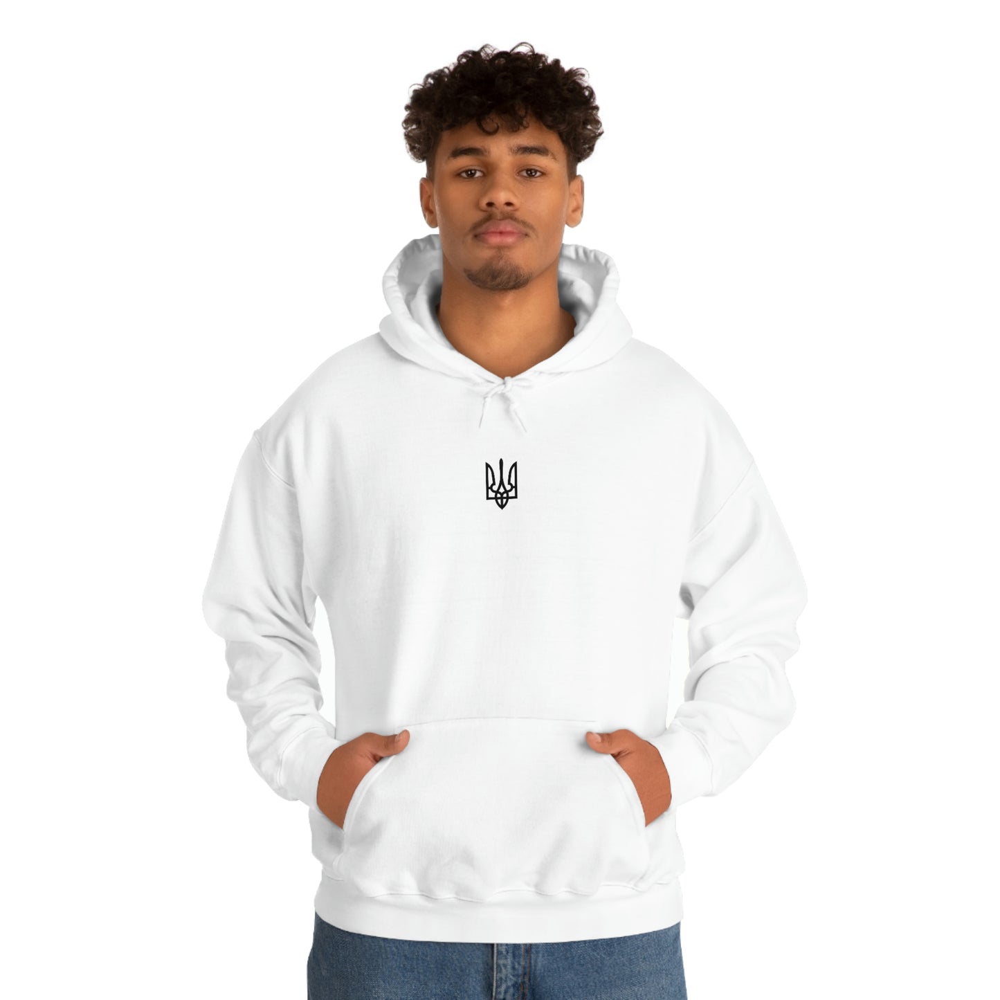Ukrainian Trident Hooded Sweatshirt
