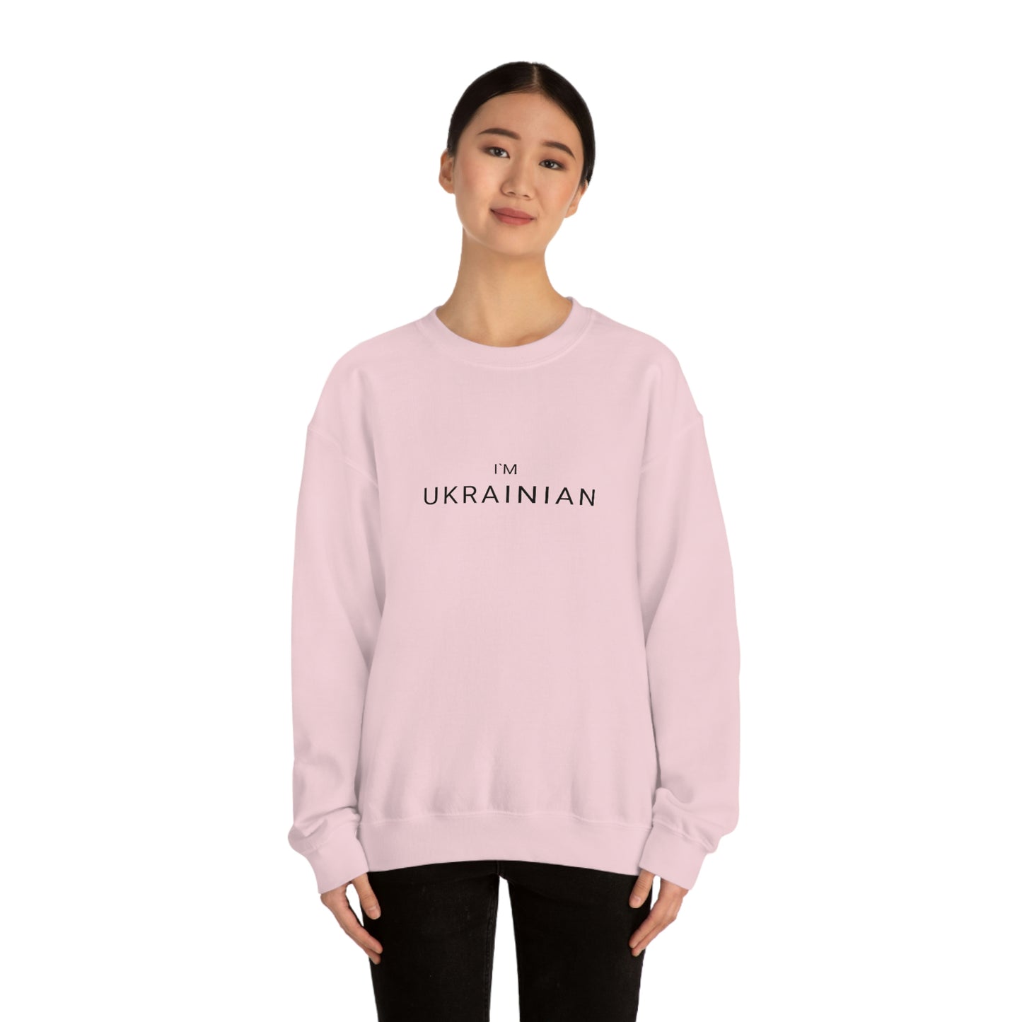 I'm Ukrainian Crewneck Sweatshirt