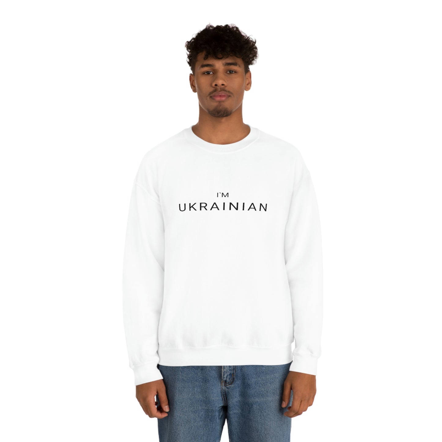 I'm Ukrainian Crewneck Sweatshirt