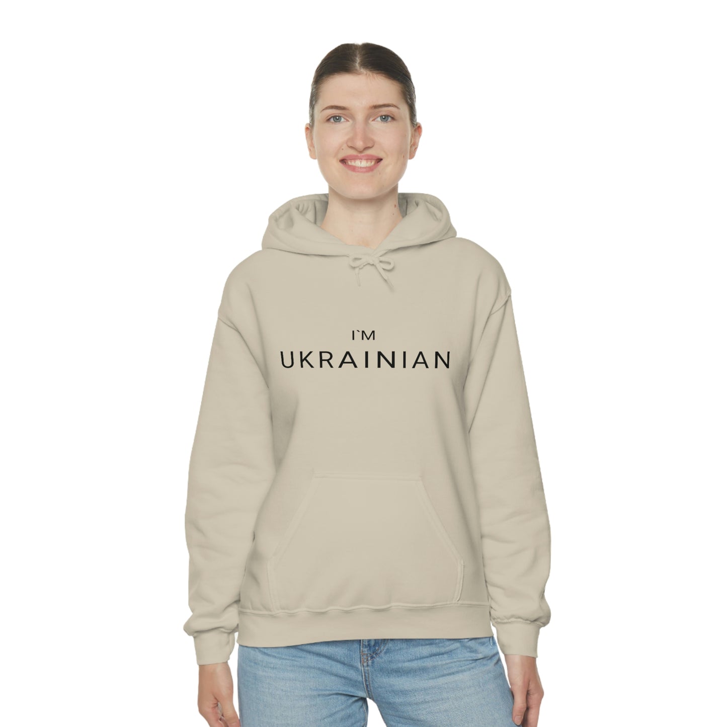 I'm Ukrainian Hooded Sweatshirt