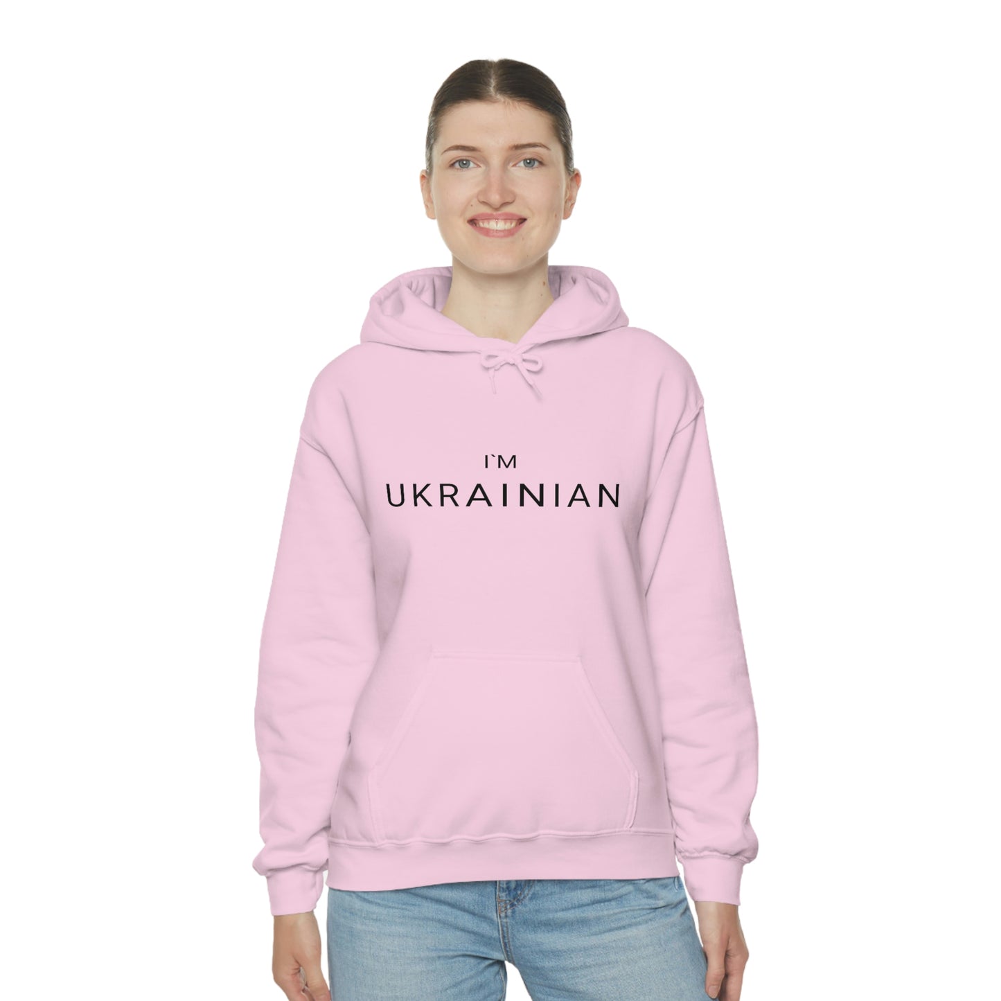 I'm Ukrainian Hooded Sweatshirt