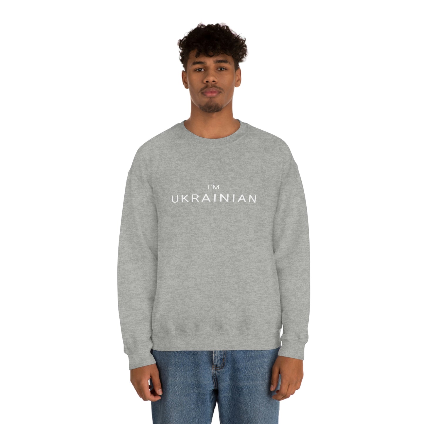 I'm Ukrainian Crewneck Sweatshirt