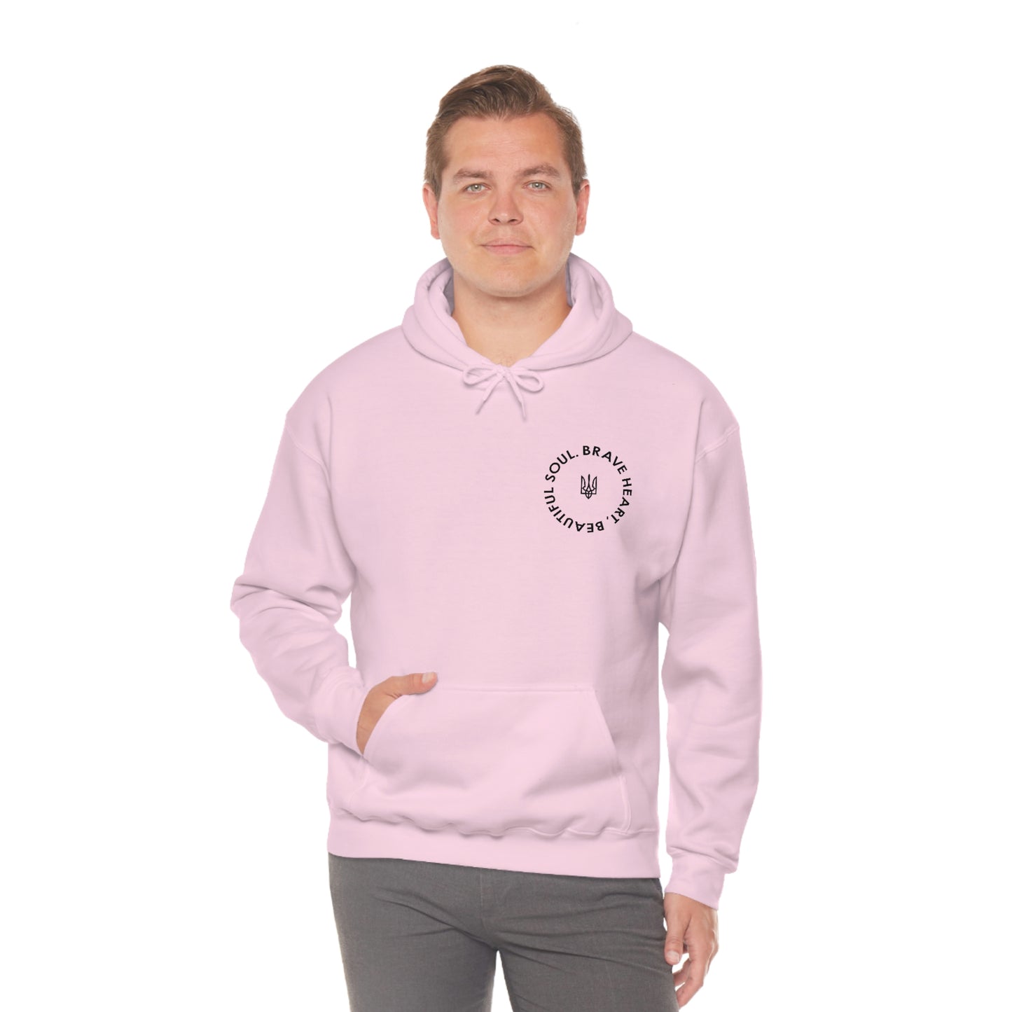 Brave Heart, Beautiful Soul Hooded Sweatshirt