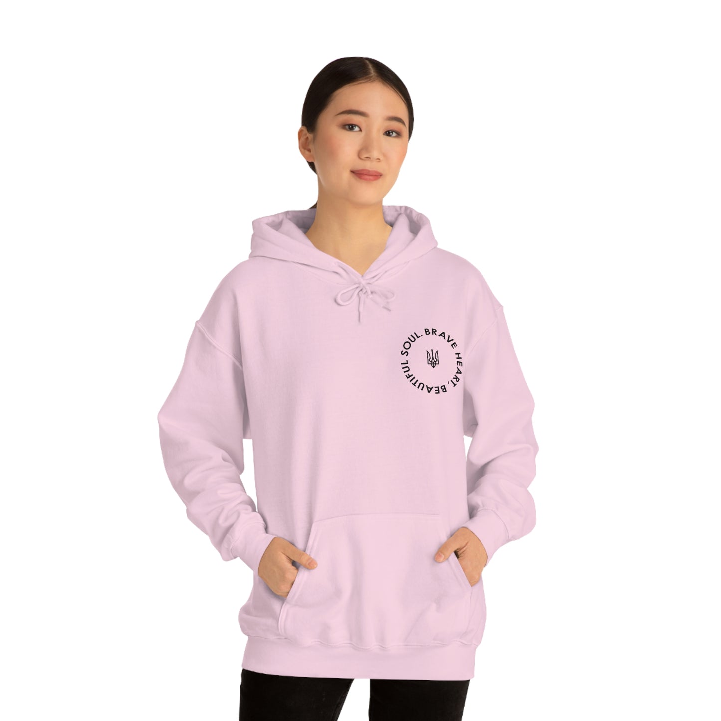 Brave Heart, Beautiful Soul Hooded Sweatshirt