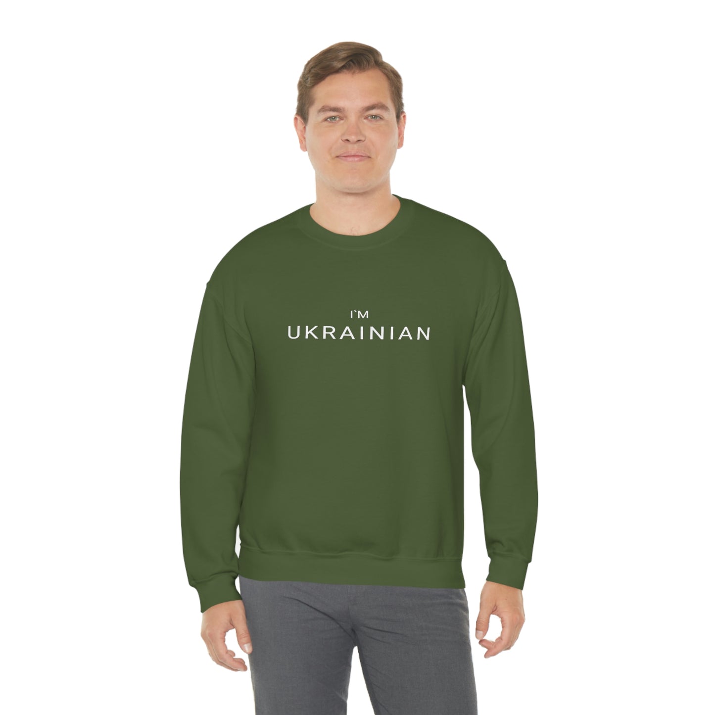 I'm Ukrainian Crewneck Sweatshirt
