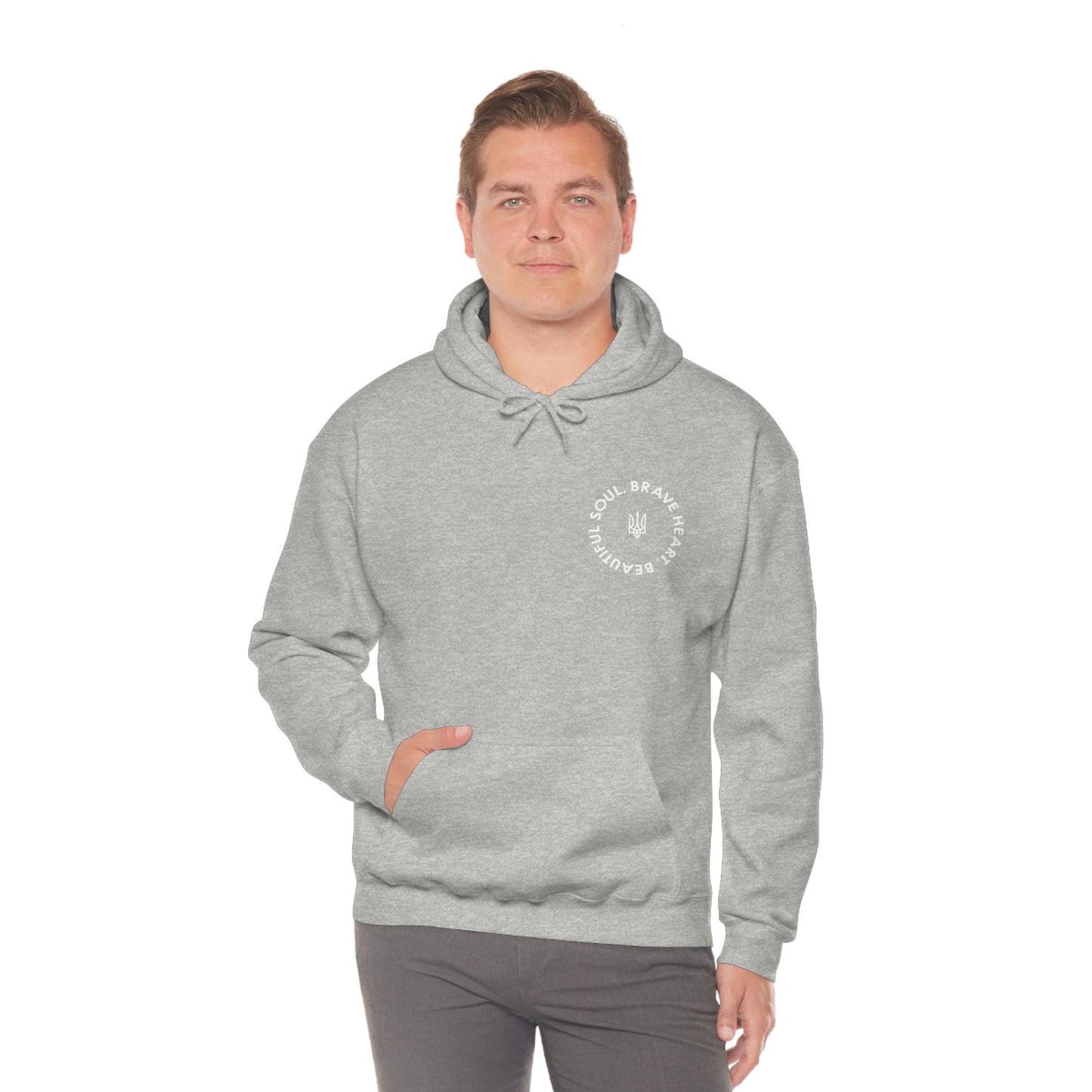 Brave Heart, Beautiful Soul Hooded Sweatshirt