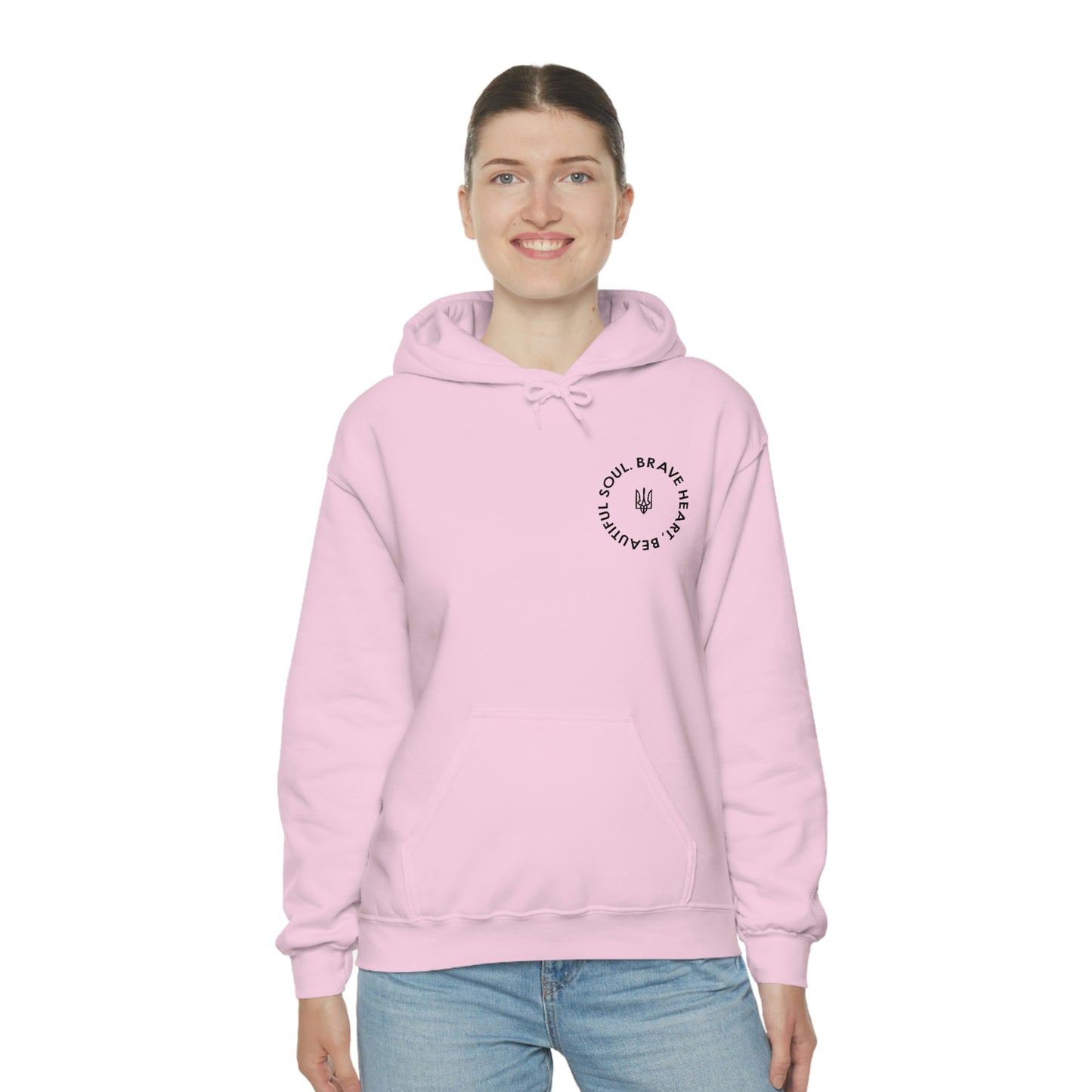 Brave Heart, Beautiful Soul Hooded Sweatshirt